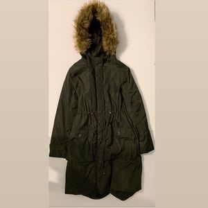 Forever 21 Olive Green Coat